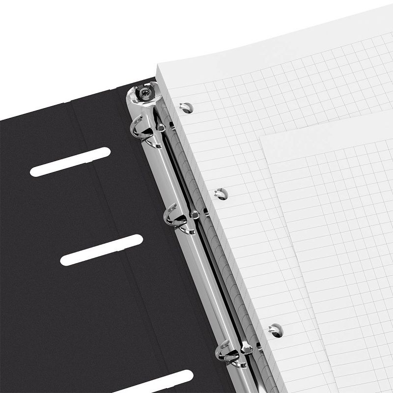 Тетрадь на кольцах А5, 120л., BG "Минимализм", картон, матовая ламинация, тиснение фольгой