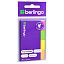 Флажки-закладки Berlingo "Ultra Sticky", 20*50мм, 50л*4 неоновых цвета