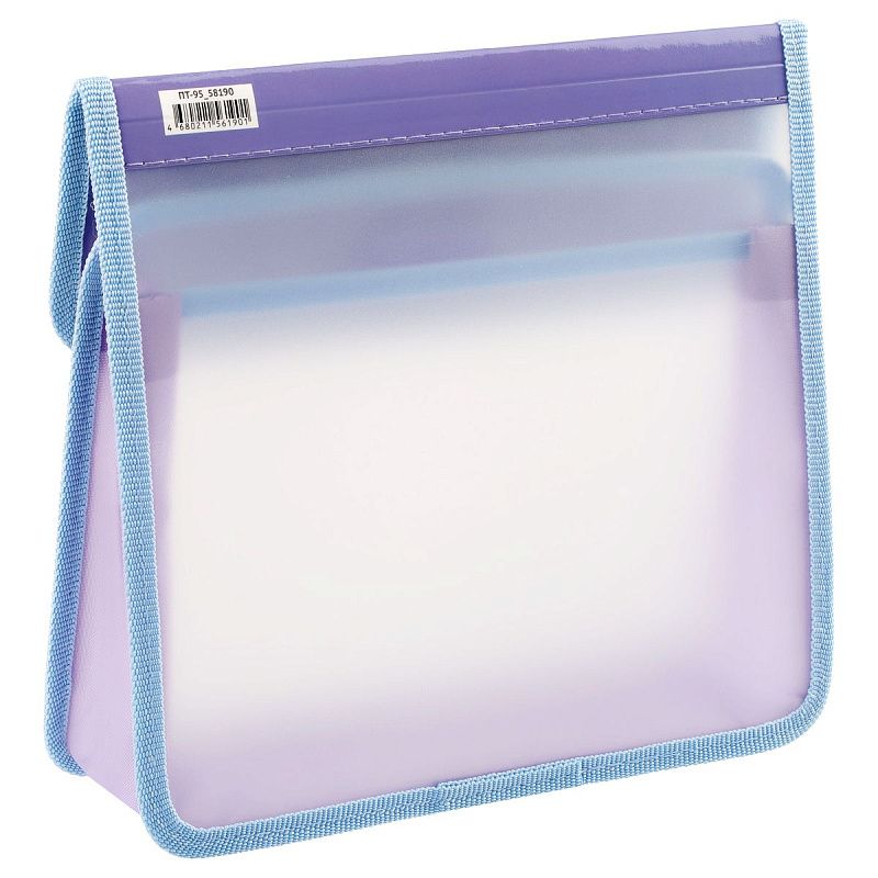 Папка для тетрадей 2 отделения, А5, ArtSpace "Monday Cat", пластик, на липучке 