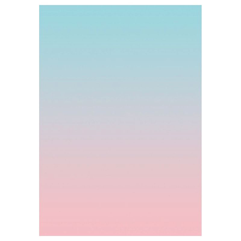 Упаковочная бумага глянц. 70*100см, MESHU "Gradient", 80 г/м2, ассорти, 5 дизайнов