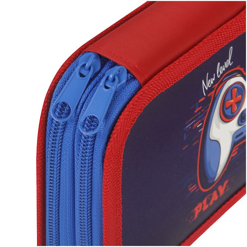 Пенал 2 отделения, 190*110 ArtSpace "Play", ламинированный картон, софт-тач 