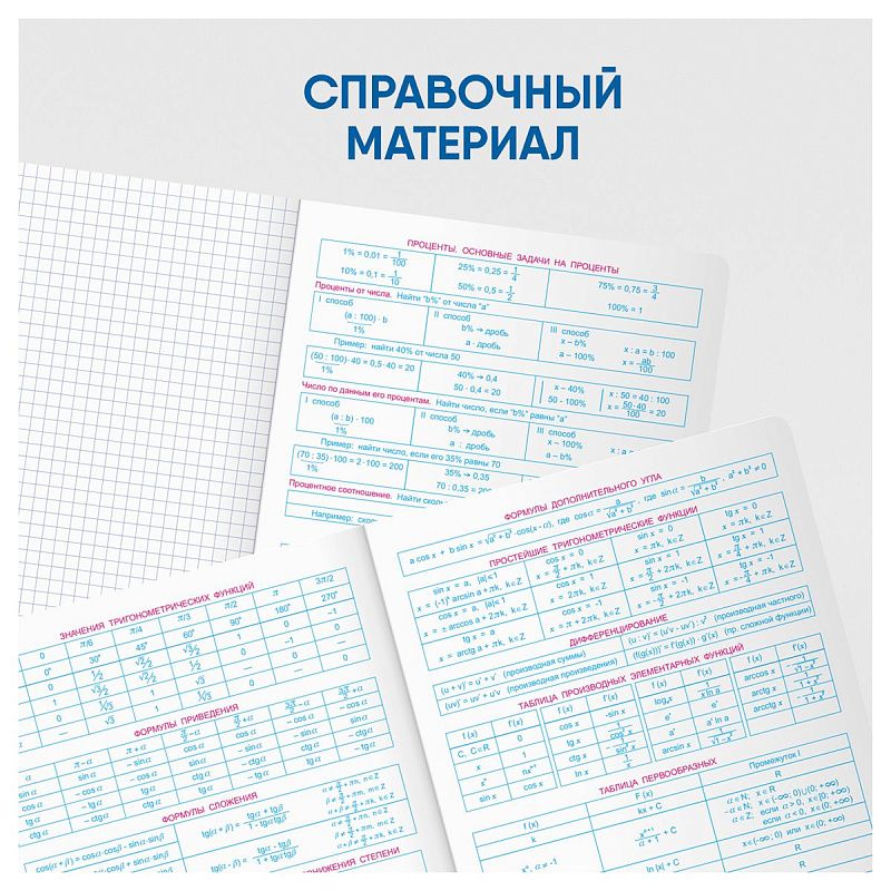 Комплект (12 шт.) предметных тетрадей 48л. BG "Скандальности", глянцевая ламинация