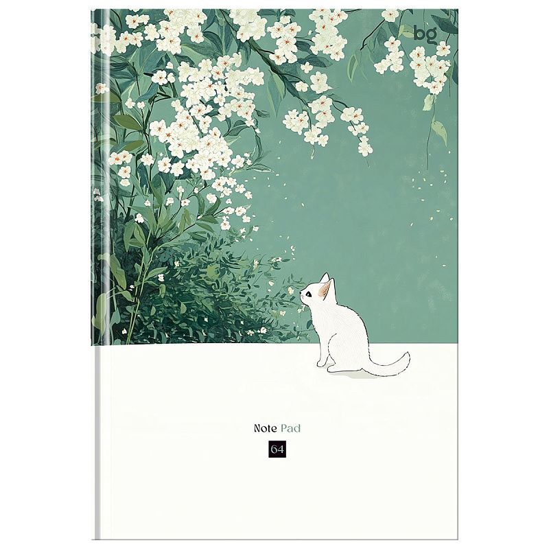 Бизнес-блокнот А5, 64л., евроформат, BG "Расцвет", глянцевая ламинация