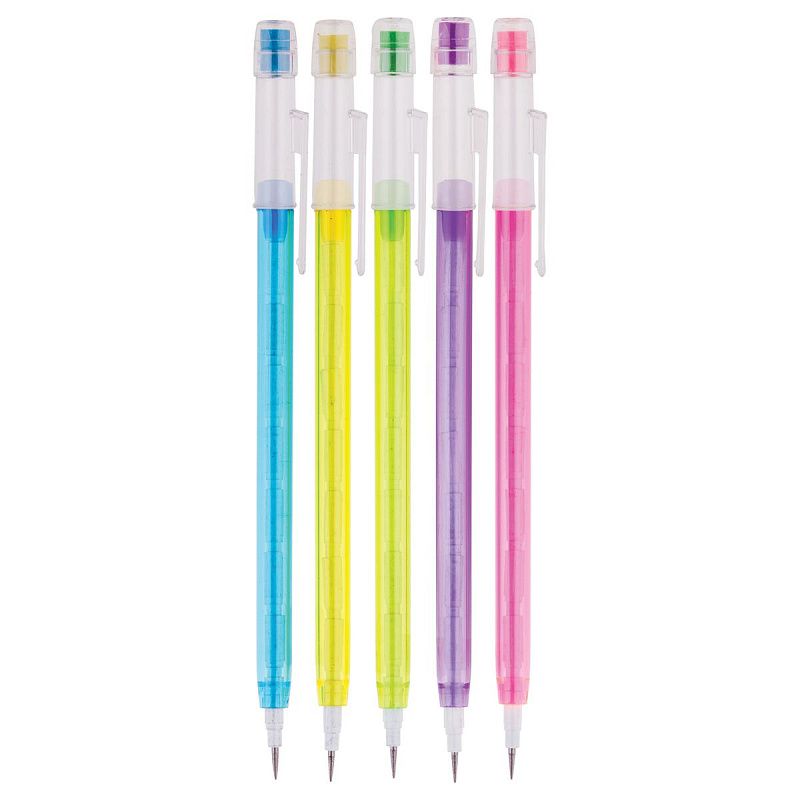 Карандаш сегментный ArtSpace, с ластиком, ассорти 