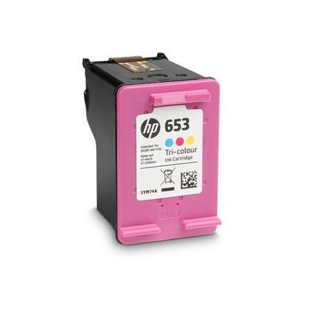 Картридж струйный HP (3YM74AE) DeskJet Plus Ink Advantage 6075/6475, №653, цветной, 200 страниц, оригинальный 