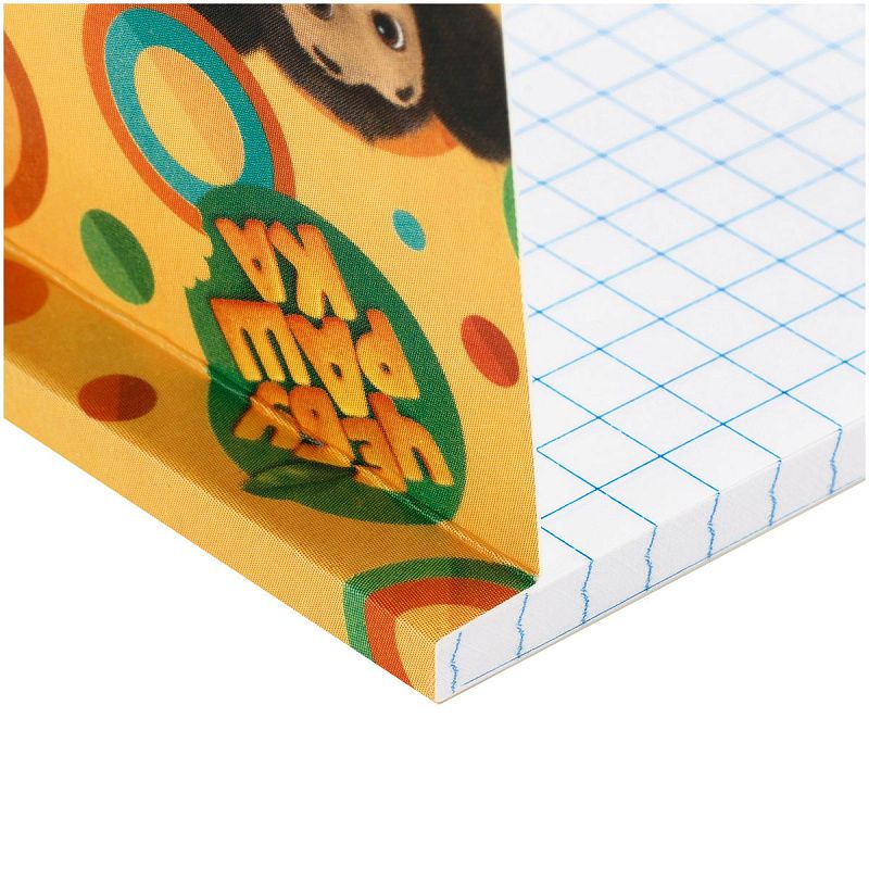 Блокнот А7 48л. на склейке Мульти-Пульти "Чебурашка"