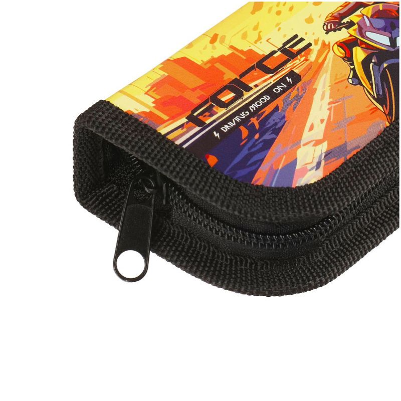 Пенал 1 отделение, 190*60 ArtSpace "Moto", ламинированный картон 