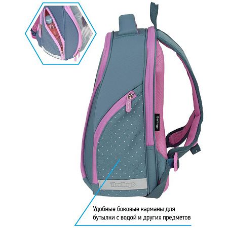 Ранец Berlingo Nova "Meow friend" 37*28*18см, 2 отделения, 2 кармана, анатомическая спинка 