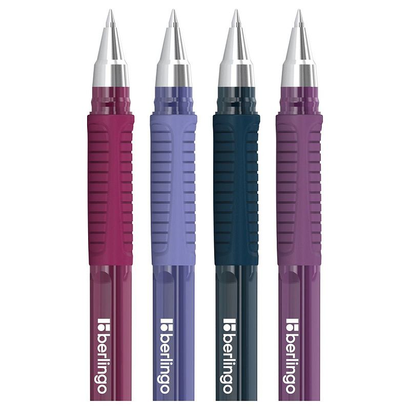 Ручка шариковая Berlingo "Aviator Vintage" синяя, 0,7мм, грип 