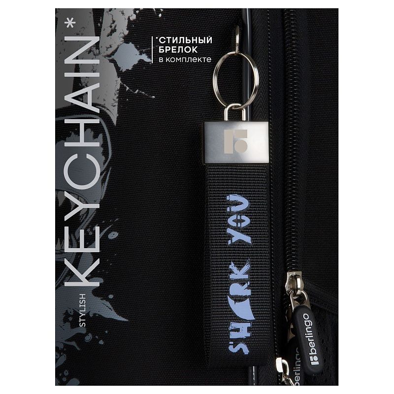 Ранец Berlingo Expert "Born to be WILD" 37*28*16см, 2 отделения, 2 кармана, анатомическая спинка 