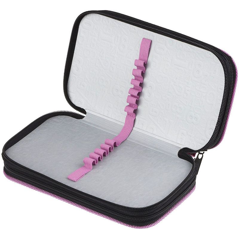 Пенал 3 отделения, 190*110 ArtSpace "Shiny", ламинированный картон, фольга 