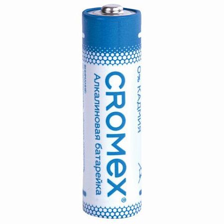Батарейки алкалиновые "пальчиковые" КОМПЛЕКТ 40 шт., CROMEX Alkaline, АА (LR6,15А), в коробке, 455594