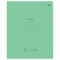 Тетрадь 18л., линия BG "Green colour", 80г/м2