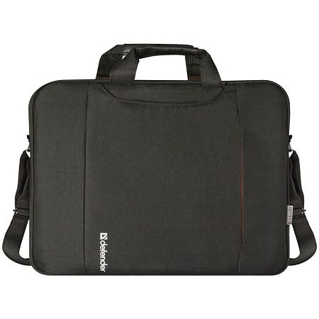 Сумка для ноутбука 15"-16" Defender Geek, нейлон, черный, 430*350*110мм 