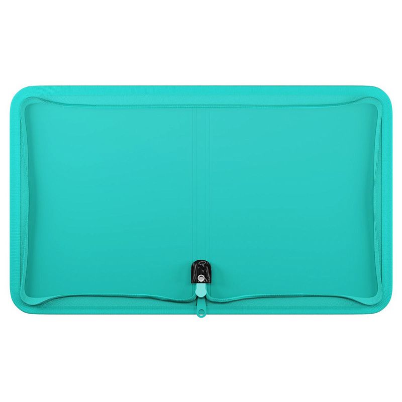 Папка на молнии Berlingo "Your Way" А5+, 600мкм, мятная 