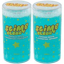 Слайм Slime "Clear-slime. Голубая мечта", голубой, с наполн. звездочки, аромат ассорти, 250г Слайм Slime "Clear-slime. Голубая мечта", голубой, с наполн. звездочки, аромат ассорти, 250г