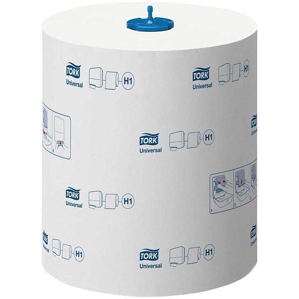 УЦЕНКА-Полотенца бумажные в рулонах Tork Matic "Universal"(H1) 1-слойные, 280м/рул., ультрадлина, белые