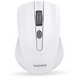 Мышь беспроводная Smartbuy ONE 352, белый, USB, 4btn+Roll