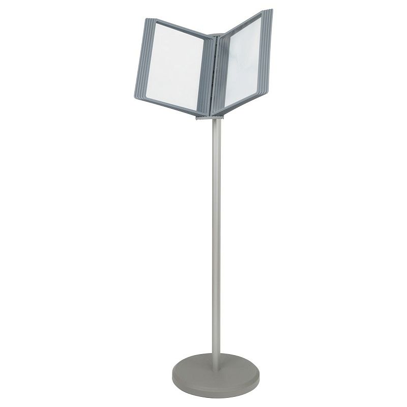 Демосистема напольная OfficeSpace с 10 серыми панелями