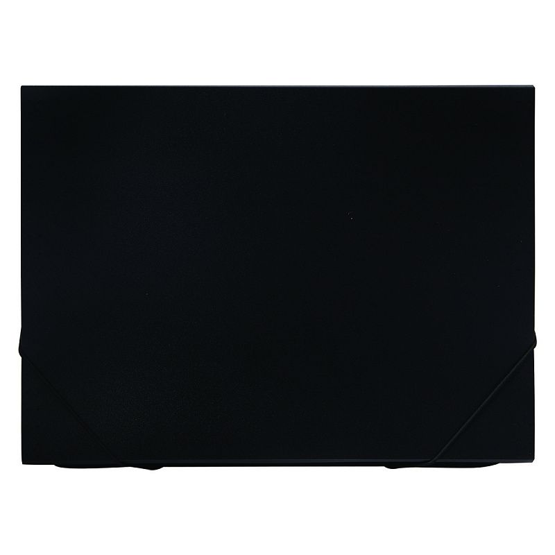 Папка 13 отделений СТАММ А4, 500мкм, на резинке, индексные разделители, пластик, синяя