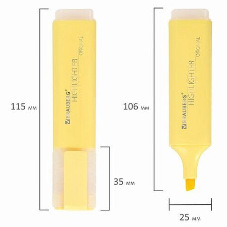 Набор текстовыделителей 12 ЦВЕТОВ на подставке, BRAUBERG "ORIGINAL NEON", линия письма 1-5 мм, 152217 