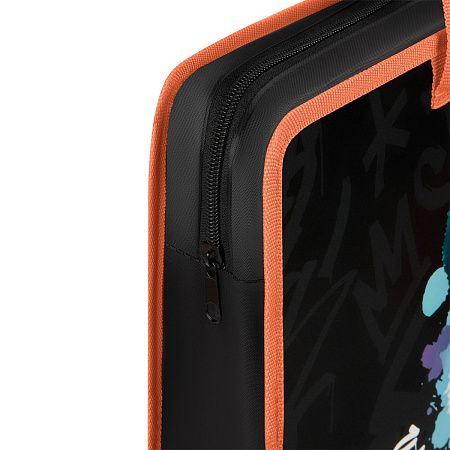 Папка с ручками А4 ArtSpace "The Colored Panda", пластик, на молнии, 70мм 