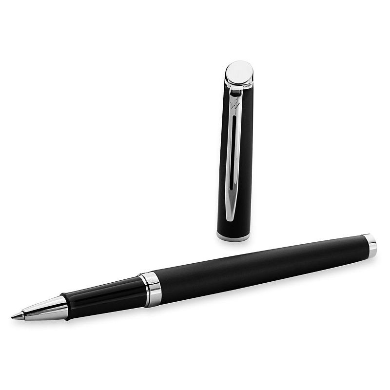 Ручка-роллер Waterman "Hemisphere Matt Black PТ" черная, 0,8мм, подарочная упаковка 