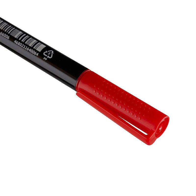 Маркер перманентный OfficeSpace красный, тонкий металл. наконечник, 0,5мм 