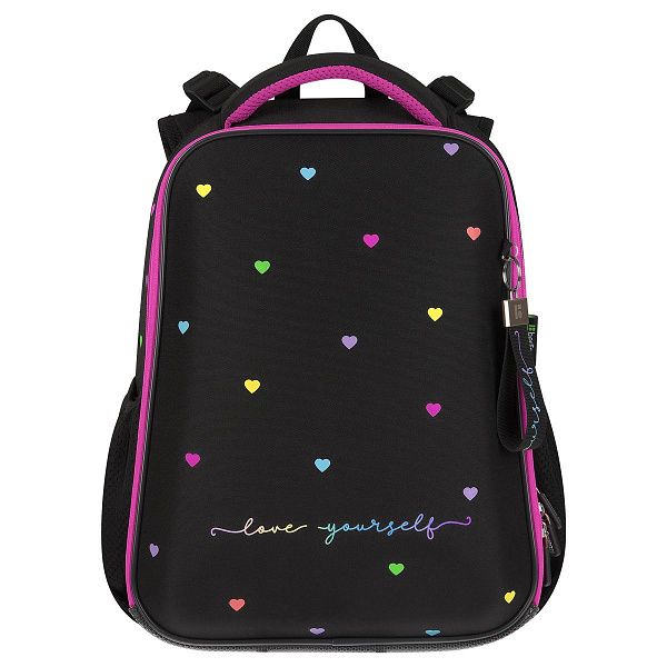 Ранец Berlingo Expert "Love yourself" 38*29*16см, 2 отделения, 2 кармана, анатомическая спинка