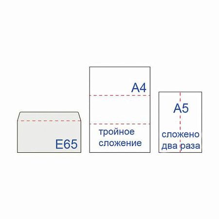 Конверты Е65 (110х220 мм), отрывная лента, 80 г/м2, КОМПЛЕКТ 25 шт., внутренняя запечатка, BRAUBERG, 122449