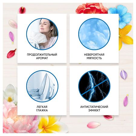Кондиционер для белья Вернель "Aroma. Пион и белый чай", концентрат, 1,74л 