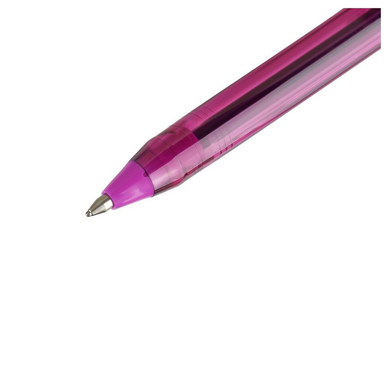 Ручка шариковая Schneider "Vizz F Neon", 10шт, синие, 0,8мм, корпус неон ассорти 
