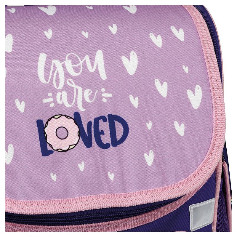 Ранец ArtSpace Junior "Unicorns" 37*28*21см, 1 отделение, 3 кармана, анатомическая спинка 