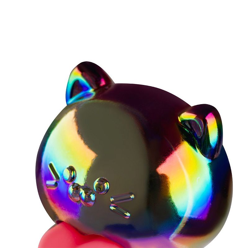 Ручка шариковая автоматическая MESHU "Cats Lovers" синяя, 0,7мм, корпус ассорти 