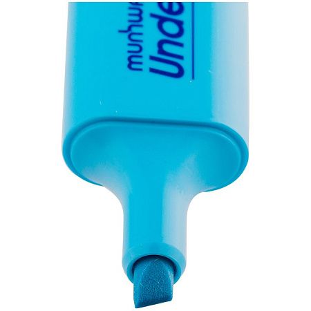 Текстовыделитель MunHwa "UnderLine" голубой, 1-5мм 