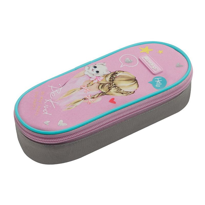 Пенал корпусный 1 отделение, 220*90*45 мм, Berlingo "Be Kind!", полиэстер