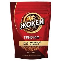 Кофе растворимый ЖОКЕЙ "Триумф", сублимированный, 150 г, мягкая упаковка, 1000-08-0