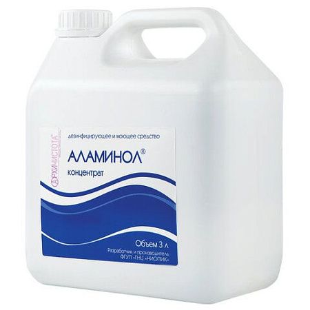 Средство дезинфицирующее 3 л, АЛАМИНОЛ, концентрат 