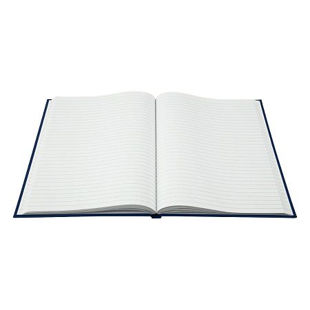 Книга учета OfficeSpace, А4, 96л., линия, 200*290мм, бумвинил, блок офсетный