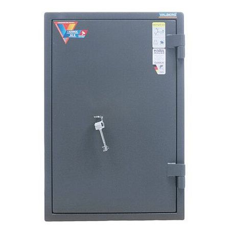 Сейф взломостойкий 1 класс VALBERG "Кварцит-65Т", 655х440х430 мм, 150 кг, ключевой замок, трейзер