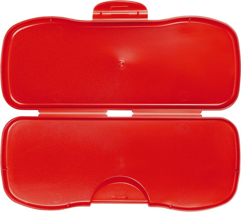 Пенал-футляр, 204*83*25 СТАММ, красный металлик 