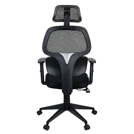 Кресло руководителя Helmi HL-E36 "Support", ткань черная