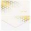 Конверт для денег MESHU "Gold pattern", 85*164мм, soft-touch, фольга