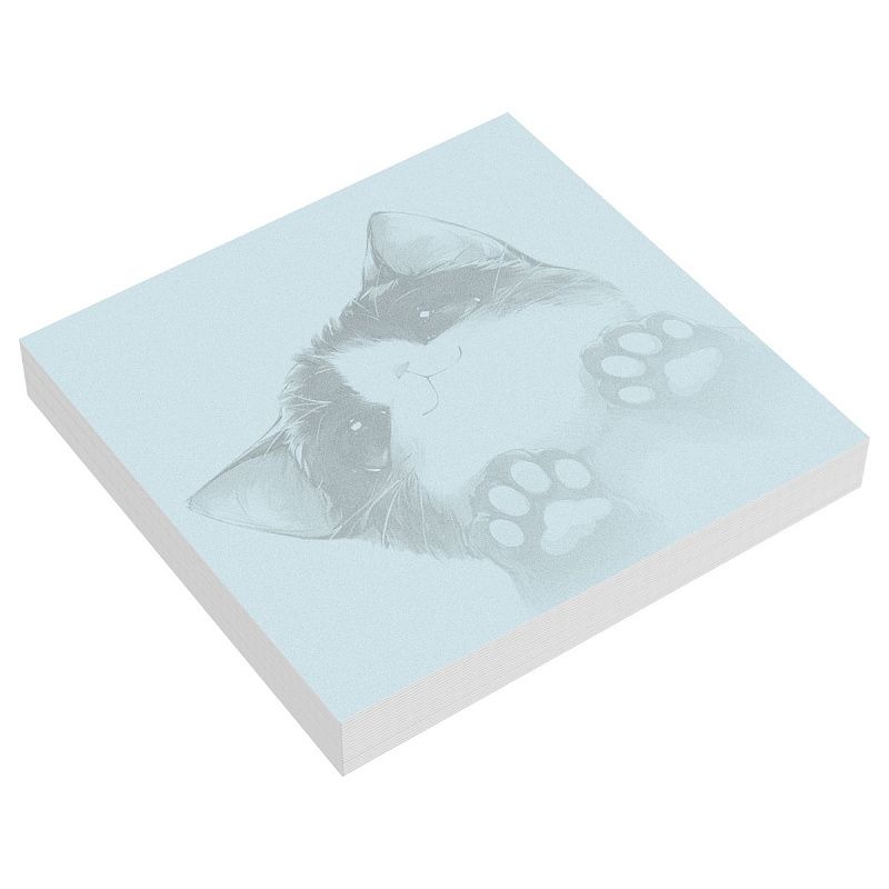 Блок для записей MESHU "Cuteness", 8,5*8,5см, 100л., на склейке