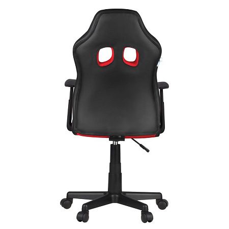 Кресло игровое Helmi HL-S12 "Mini", экокожа/ткань, черная/красная