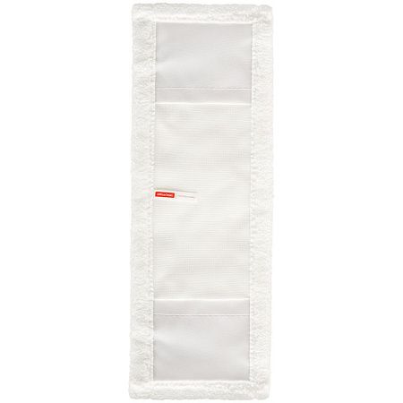 Насадка МОП для швабры OfficeClean Professional c карманами, 40*10см, плотная микрофибра, белая