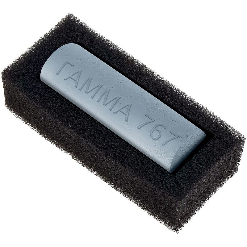 Пастель художественная Гамма, серая дымчатая № 767, штучная, картон.упак.