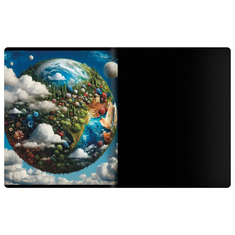 Тетрадь предметная 48л. BG "Информационное поле" - География, soft-touch ламинация, выб. лак