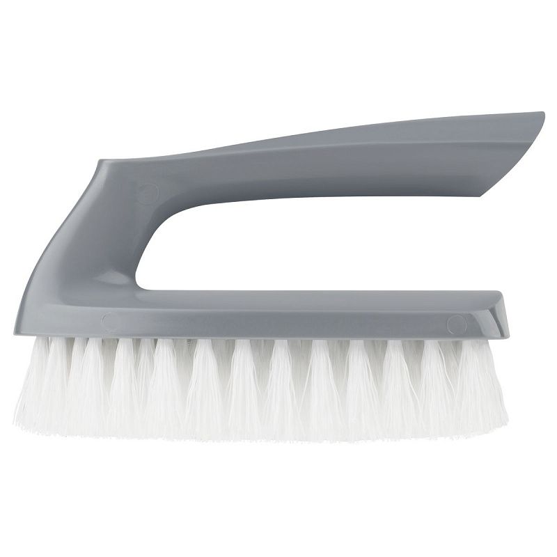 Щетка-утюжок для уборки OfficeClean 13,5*5*9см, щетина 2,5см, пластик