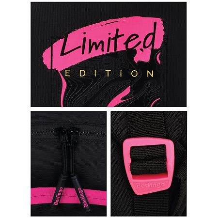 Рюкзак Berlingo Light "Limited edition" 39,5*28*16см, 2 отделения, 3 кармана, уплотненная спинка 